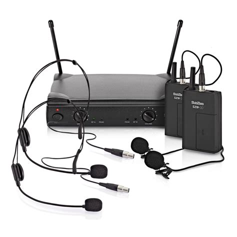 Subzero Szw 30 Dual Lavalier And Headset Wireless Microphone System Nearly New At Gear4music