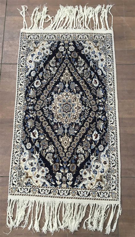 Lot 72in Persian Style Fringed Area Rug