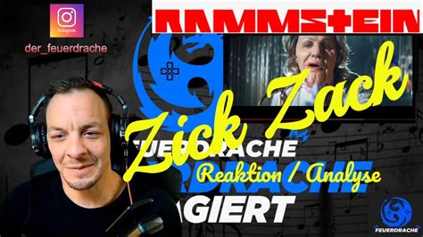 Reaktion Auf Rammstein Zick Zack Reaction Youtube