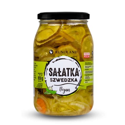 Sałatka szwedzka 850g Runoland sklep idelikatesy24 pl