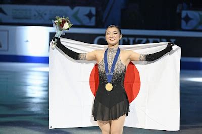 Japan S Sakamoto Wins Third Consecutive Figure Skating World Title