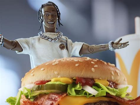 McDonald's brings back the Travis Scott action figure for a tour of his ...