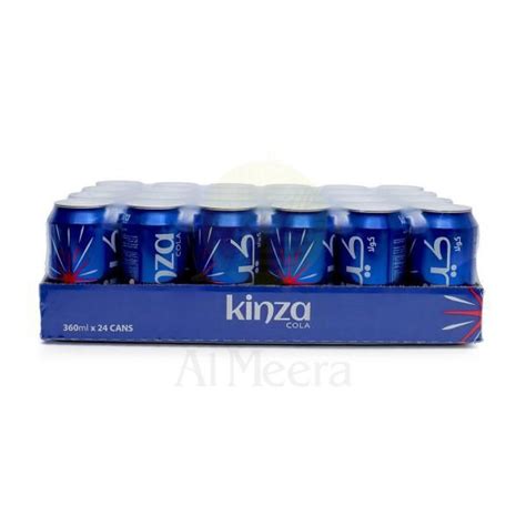 Al Meera Consumer Goods Qpsc Cola Kinza Cola Can 360mlx24