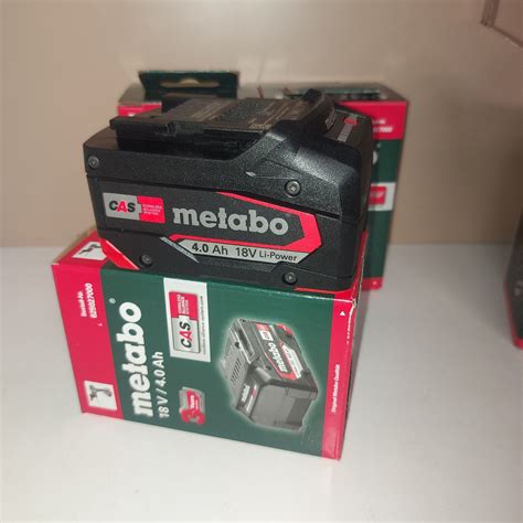 Нови батерии Metabo 18V 4Ah и 5,2Ah гр. Велинград • OLX.bg
