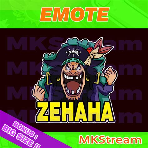 ArtStation - Twitch emotes blackbeard kurohige laugh | Artworks