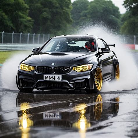 Create A Bmw M4 Drift In Rain