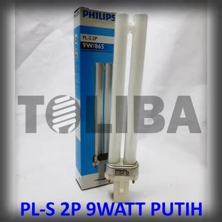 Jual Lampu Tusuk 2 Pin Lampu Philips Pls Pl S 2P 9watt 9w Putih Fitting