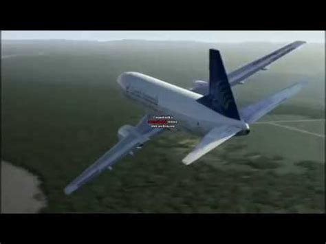 Garuda Indonesia Flight Landing Animation Youtube