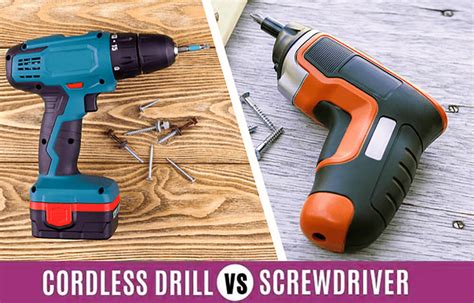 cordless drill vs electric screwdriver - BISON machinery