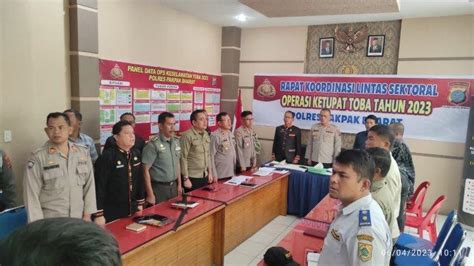 Pemkab Pakpak Bharat Dan Polres Gelar Rakor Lintas Sektoral Pelaksanaan