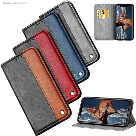 ☬flip Leather Samsung Galaxy S9 S9 Plus S8 S8 Plus S7 S7 Edge S6 Case Bring Support Casing Phone