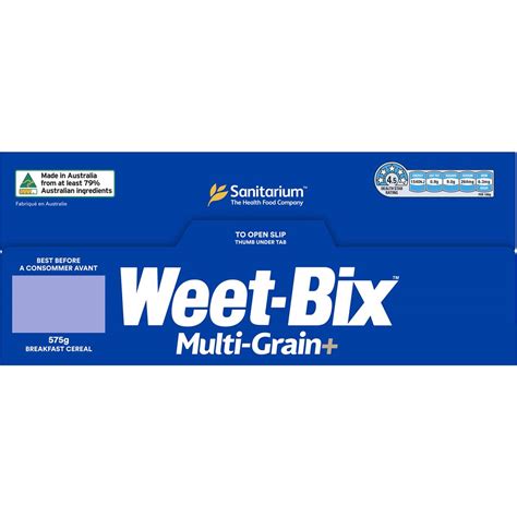 Sanitarium Weet Bix Blends Multi Grain Breakfast Cereal 575g Woolworths