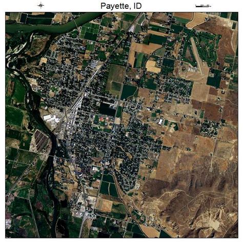 Aerial Photography Map of Payette, ID Idaho