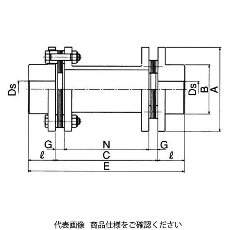 アスクル 住友重機械ギヤボックス DCカップリング延長スペーサー 標準軸径用 DCHS27S 1個直送品 通販 ASKUL公式