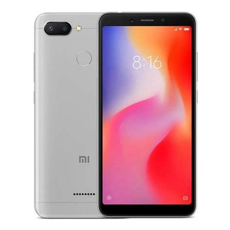 Xiaomi Redmi 6 5.45 Inch 3GB 32GB Smartphone Silver Gray