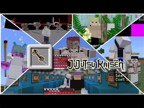 JUJUTSU KAISEN GT 6 2 Minecraft Pocket Edition Minecraft 1 20 81