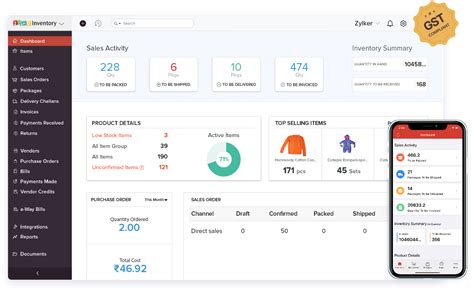 Inventory Management Software| Online Inventory Management – Zoho Inventory