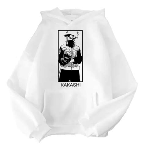 Sudadera Kakashi Oversize Moda Urbana Fkttsh X Naruto D92 Meses Sin