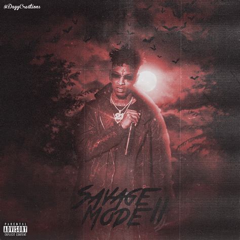 Savage Mode 2 Album Art I Made : 21savage