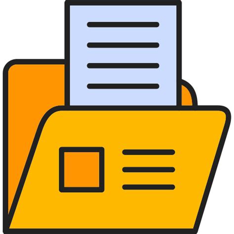 Carpeta De Archivos Iconos Gratis De Ui