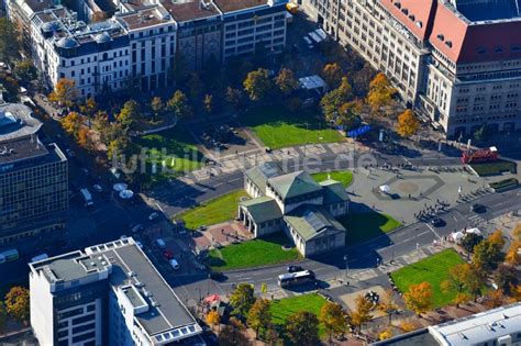 Luftaufnahme Berlin Wittenbergplatz mit dem Gebäude des gleichnamigen