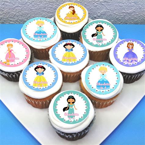 Disney Princess Cupcakes Princess Cupcake Toppers Disney Princess