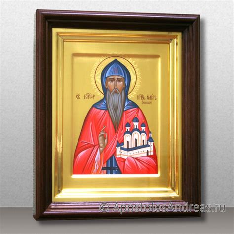 Икона Олег Брянский, преподобный, князь — купить рукописную икону с ...
