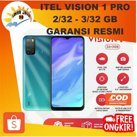 Jual Itel Vision Pro Gb Dan Gb G Lte Hd Waterdrop