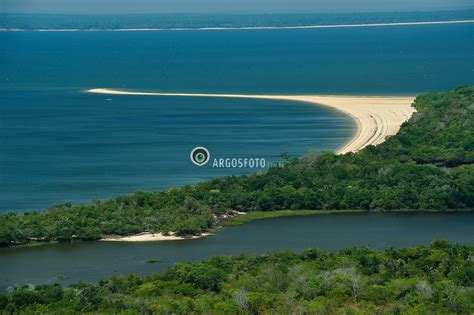 Rio Tapajos Visto De Cima Do Morro Piroca Em Santarem Pa Argosfoto