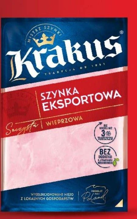 Szynka Krakus Promocja Kaufland Ding Pl