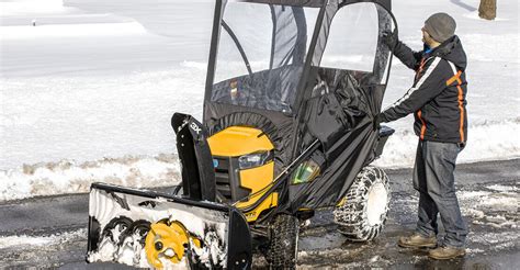 Deluxe Snow Blower Cab Installation Cub Cadet Us