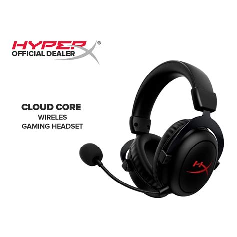 Hyperx Cloud Core Wireless Gaming Headset Dts Headphone X Shopee