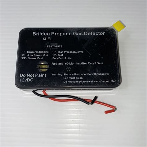 Rv Propane Alarm Briidea Rv Propane Gas Detector With Db Loud Alarm