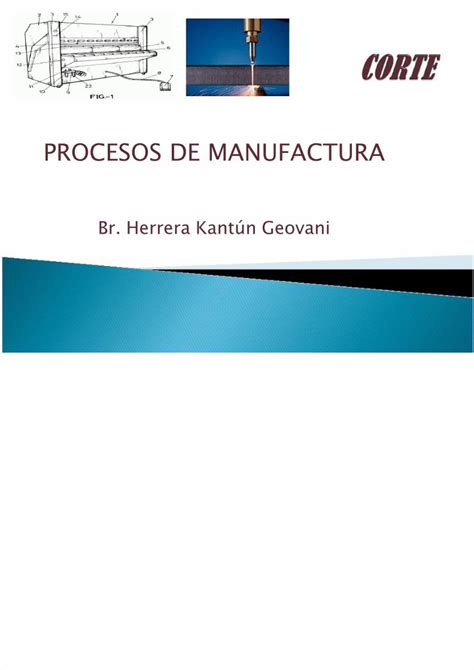 Pdf Procesos De Manufactura De Corte Dokumen Tips