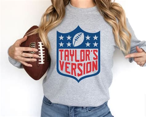 Taylor Swift Football Taylor's Version Shirt NFL Taylors - Etsy Canada