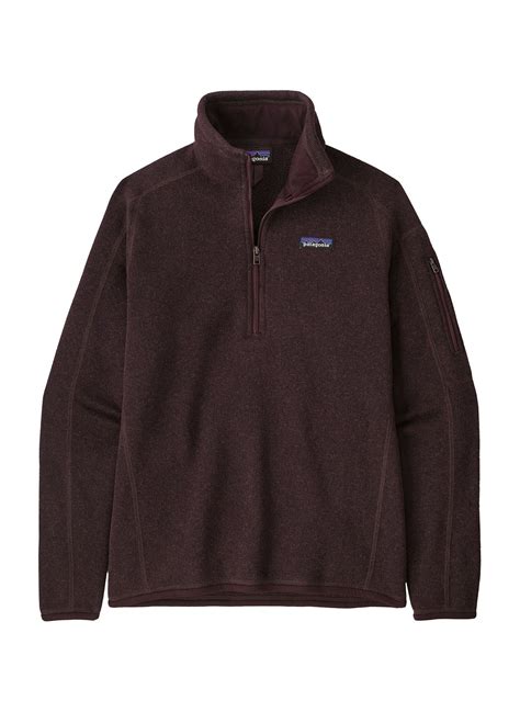 Patagonia Women S Steam Blue Better Sweater Quarter Zip Custom