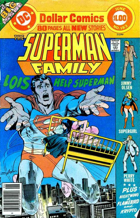 Superman Family #183 - Neal Adams cover - Pencil Ink