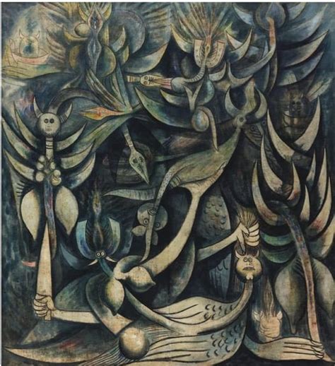 Huracán una de las obras maestras realizadas por Wifredo Lam en 1945