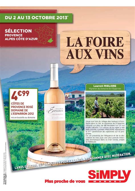 Calam O Simply Market Provence Alpes C Te D Azur Foire Aux Vins