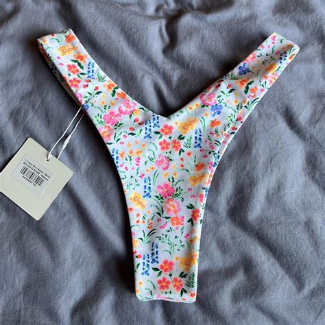 Kulani Kini Cheeky Y Bikini Bottoms Thong Style Depop