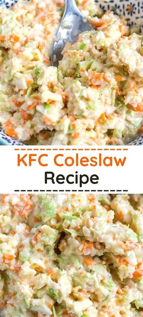 KFC Coleslaw Recipe - Top Recipes