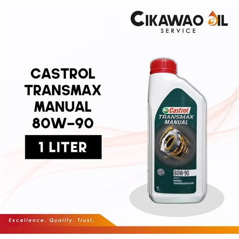 Jual Oli Transmisi Castrol Transmax Manual GL 4 80W 90 1L Shopee