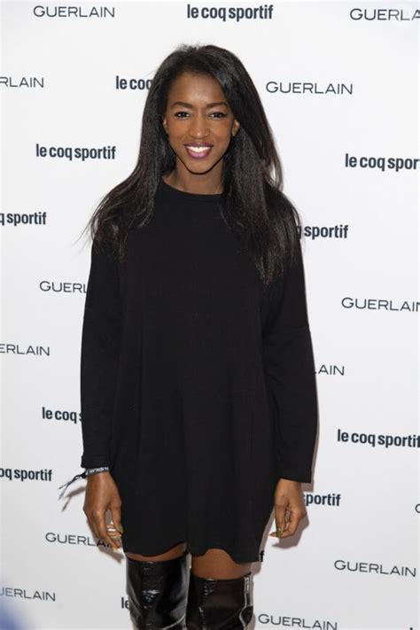 Photo Hapsatou Sy Guerlain Et Le Coq Sportif Au Lancement De Leur