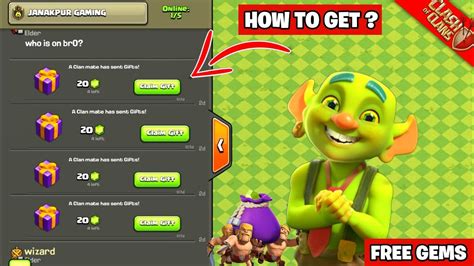 How To Donate Gems And Get Free Gems From Clan Mates In Clash Of Clans New Update Coc Youtube