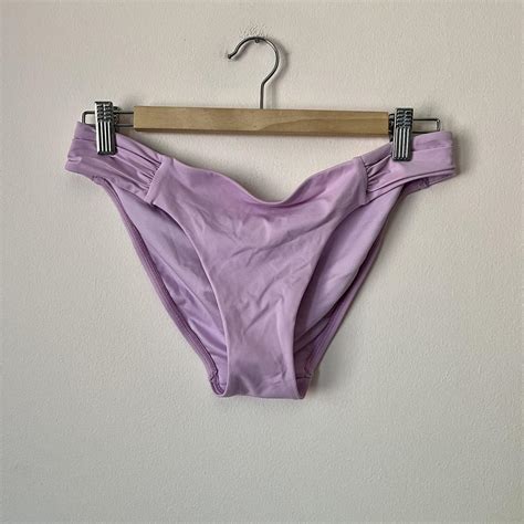 Victoria S Secret Women S Purple Bikini And Tankini Bottoms Depop