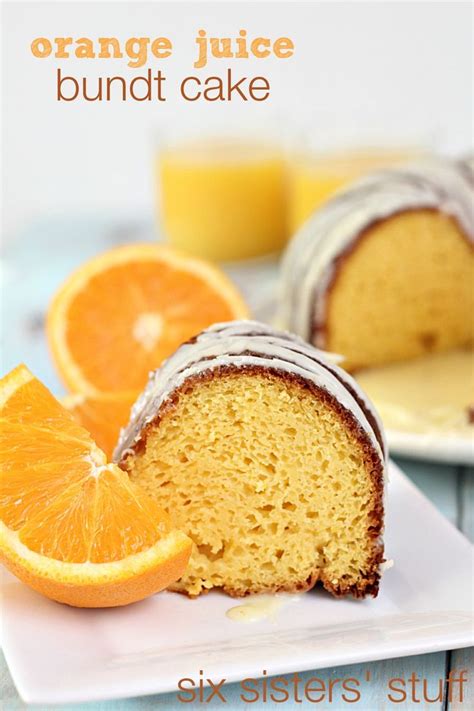 Orange Juice Bundt Cake Recipe Orange Juice Cake Bundt Cakes And Glaze Recipe