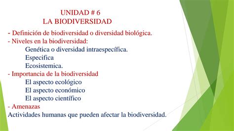 SOLUTION La Biodiversidad Studypool