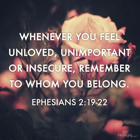 Whenever You Feel Unloved Godreligiousbible Versesetc