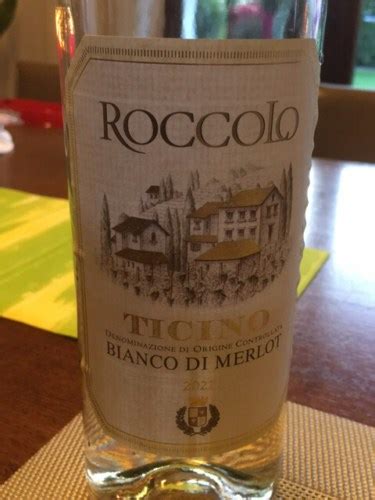 Roccolo Bianco Di Merlot Vivino US