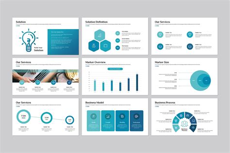 Business Plan PowerPoint Template 3 - Design Cuts